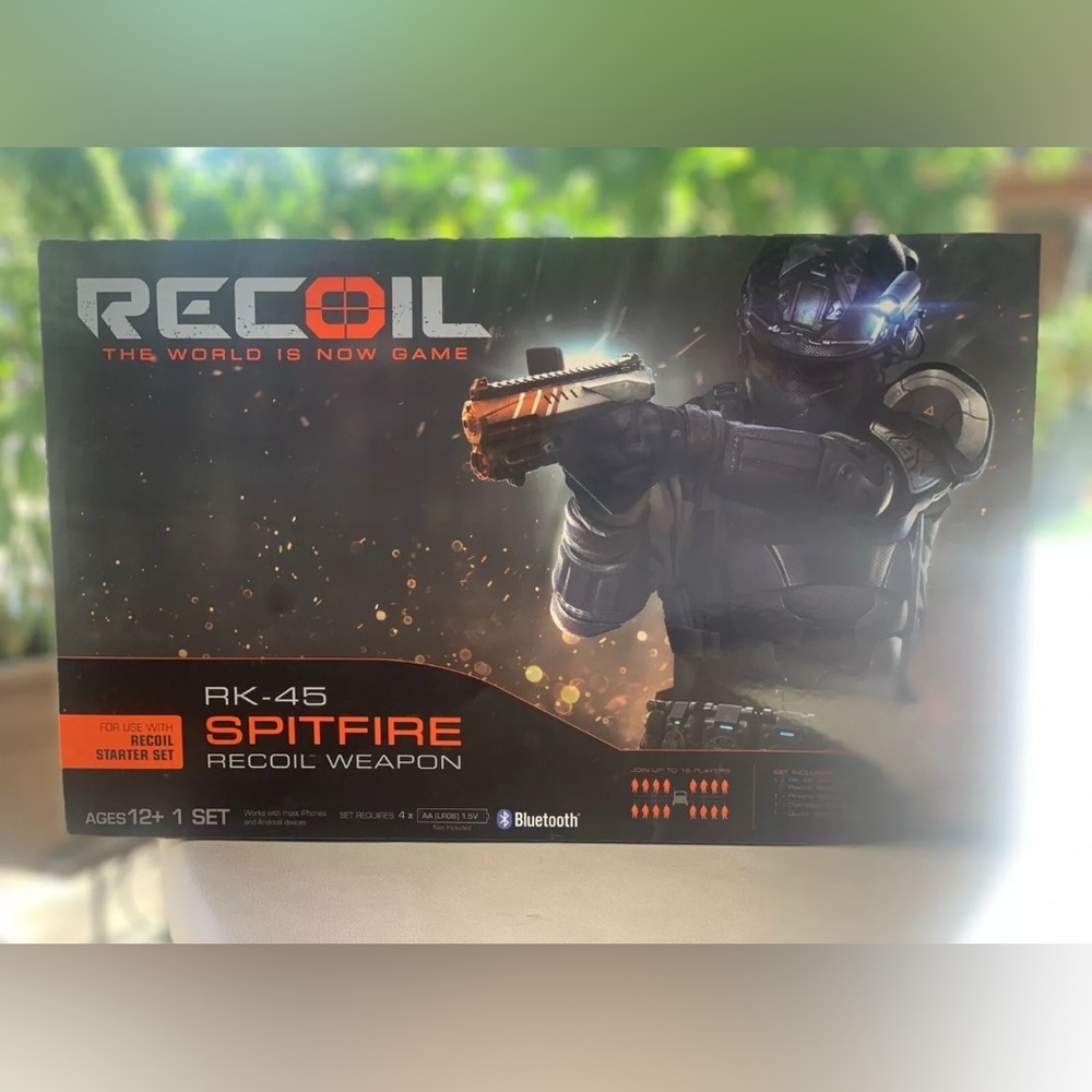 Recoil Laser Combat - RK-45 Spitfire Blaster (Discontinued by Manufacturer)